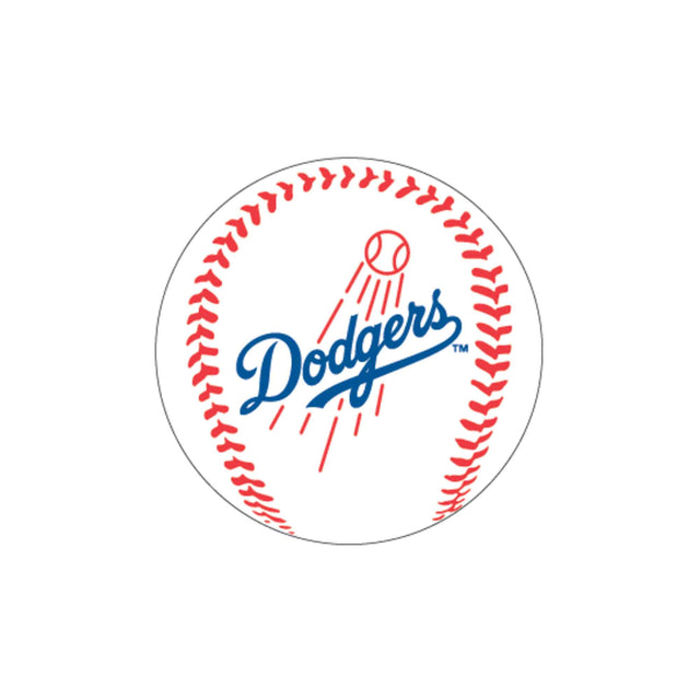 LA Dodgers Baseball Wood Magnet