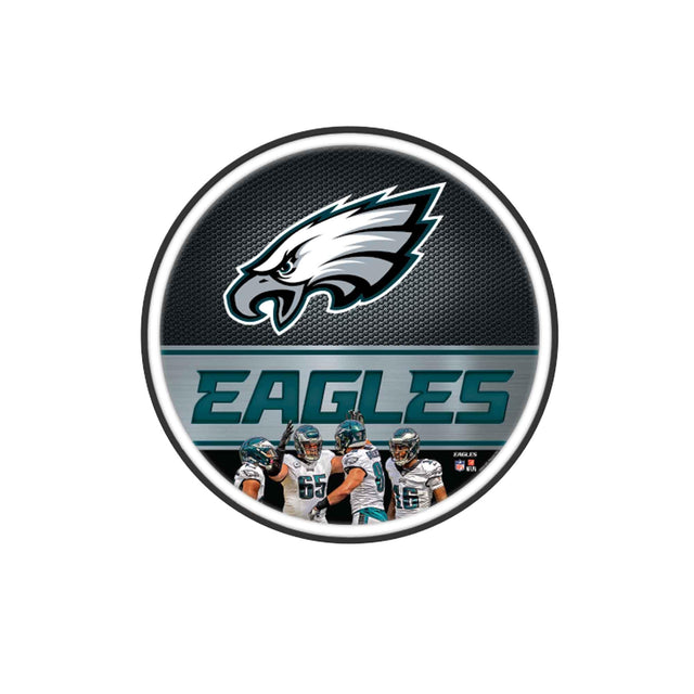 Philadelphia Eagles LED Round Wall Art