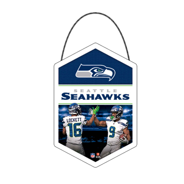 Seattle Seahawks Stadium Lights Hanging Wood