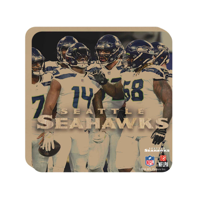 Seattle Seahawks Team Huddle Tabletop Wood