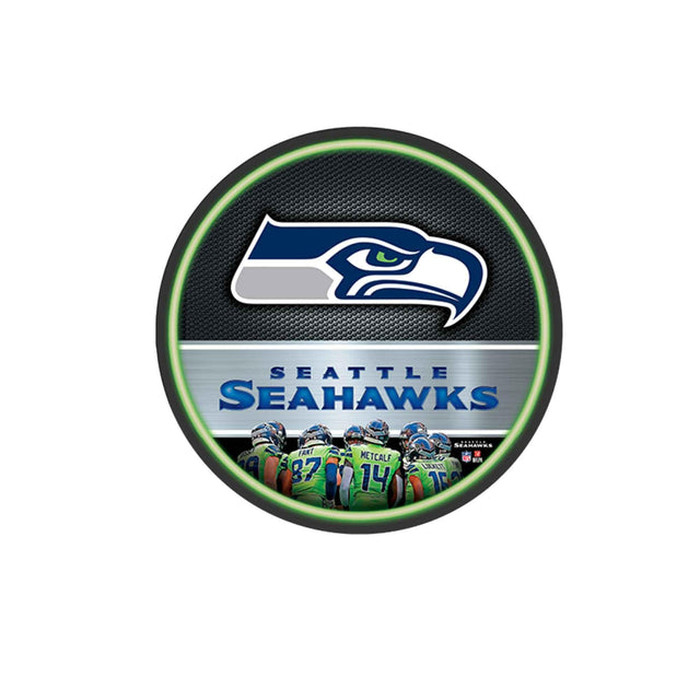 Seattle Seahawks LED Round Wall Art