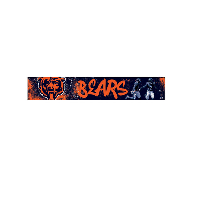 NFL Chicago Bears Urban Graffiti Metal Sign