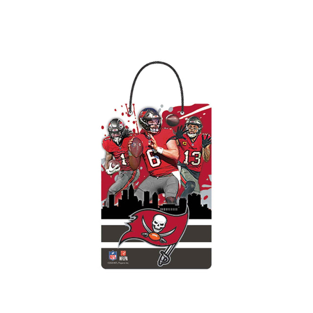 Tampa Bay Buccaneers City Skyline Hanging X-Metal