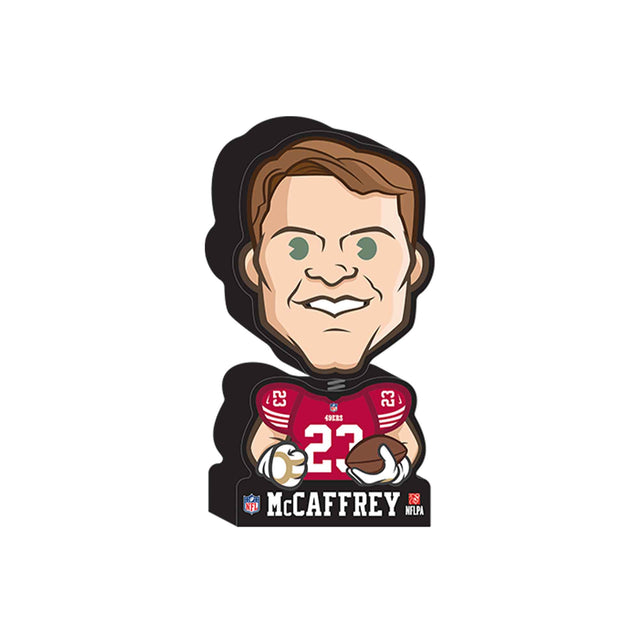 旧金山 49 人队 Christian McCaffrey 推动者与推动者