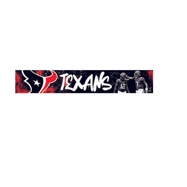 NFL Houston Texans Urban Graffiti Metal Sign