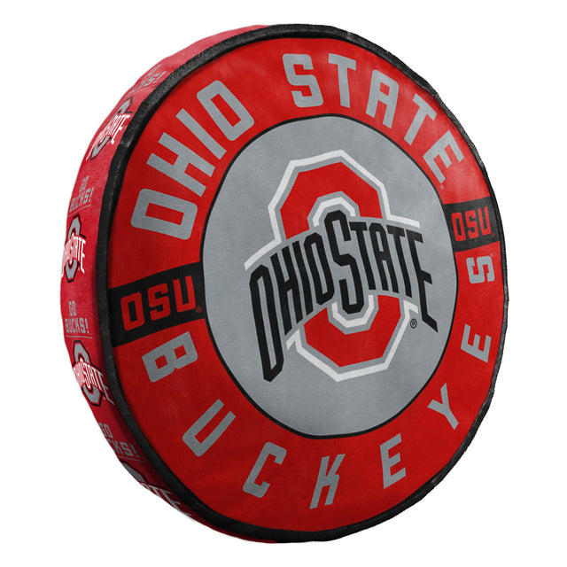 Almohada estilo nube para llevar de los Buckeyes de Ohio State