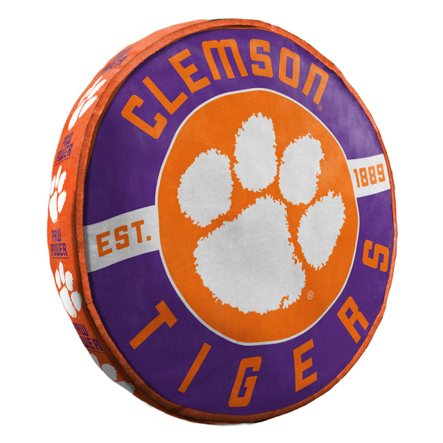 Almohada estilo nube para llevar de los Clemson Tigers