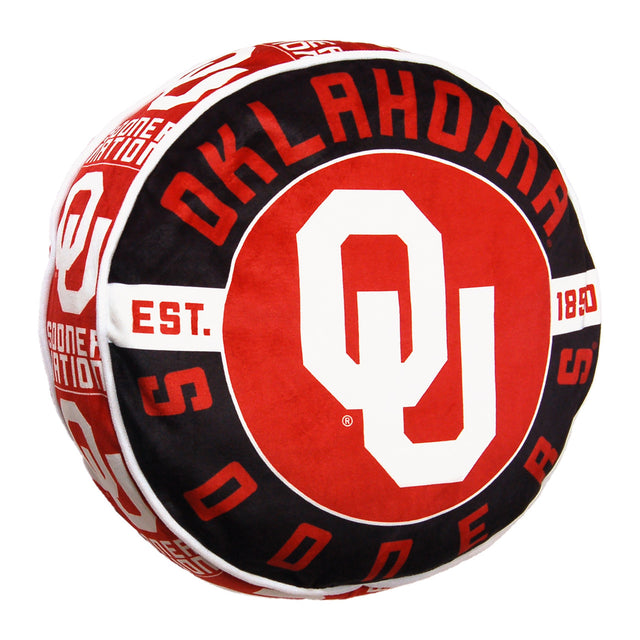 Almohada estilo nube para llevar de los Oklahoma Sooners