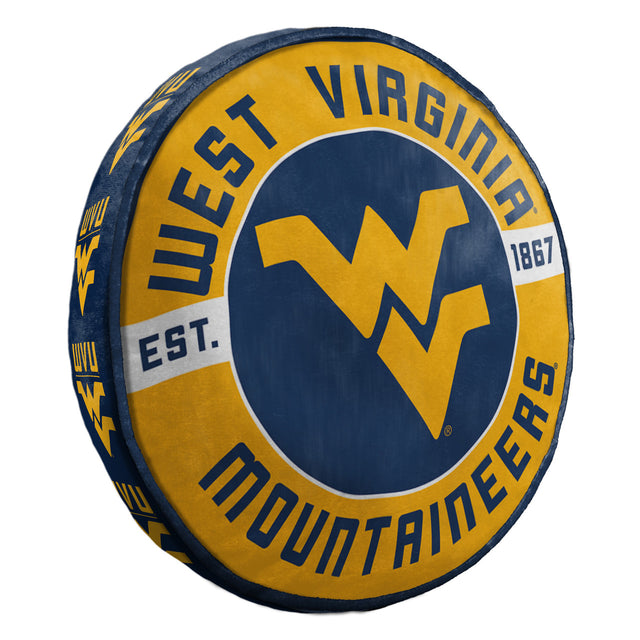 Almohada estilo nube para llevar de los West Virginia Mountaineers