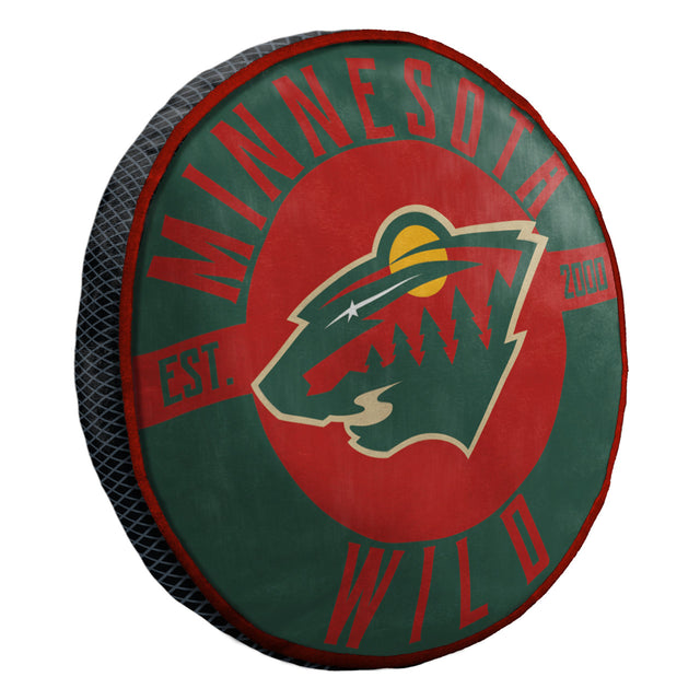 Almohada estilo nube para llevar Minnesota Wild