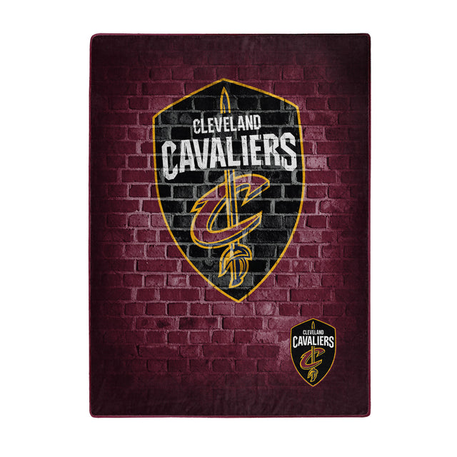 Cleveland Cavaliers Blanket 60x80 Raschel Street Design