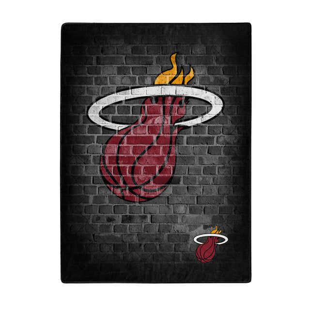 Manta Miami Heat 60x80 Diseño de Raschel Street