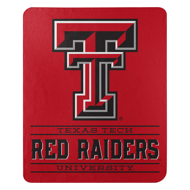 Manta de vellón de los Texas Tech Red Raiders de 50 x 60 pulgadas con diseño de control