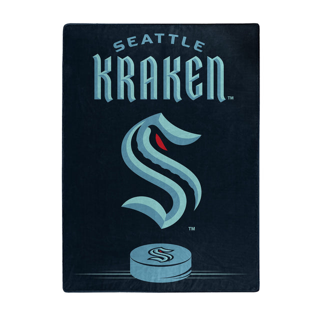 Manta Seattle Kraken de 60 x 80 cm con diseño inspirado en Raschel