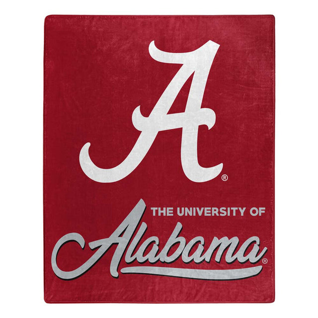 Manta Alabama Crimson Tide 50 x 60 Diseño exclusivo de Raschel