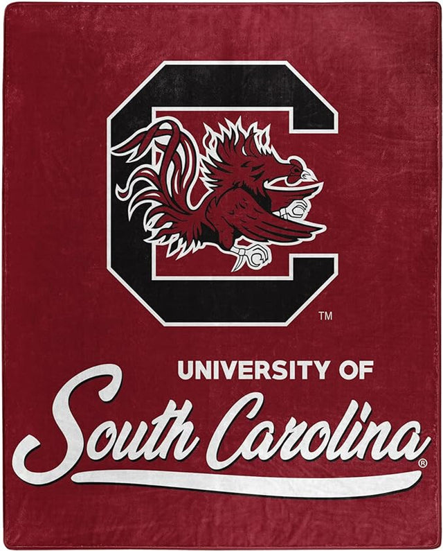 South Carolina Gamecocks Blanket 50x60 Raschel Signature Design