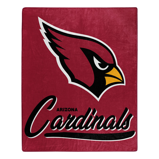 Manta de los Cardenales de Arizona de 50 x 60 pulgadas, diseño exclusivo de Raschel