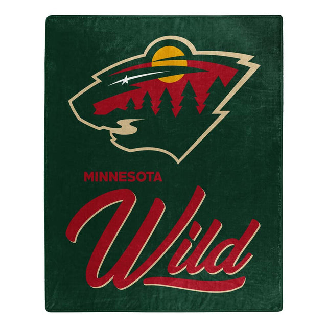 Manta Minnesota Wild de 50 x 60 pulgadas, diseño exclusivo de Raschel