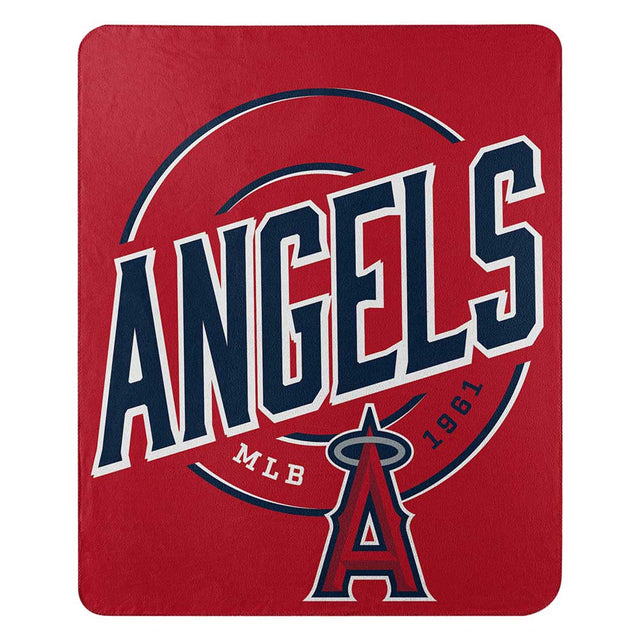 Diseño de campaña de manta polar de Los Angeles Angels de 50 x 60