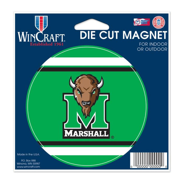 Marshall Thundering Herd Die Cut Magnet 4.5" x 6"