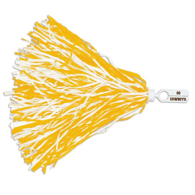 Wyoming Cowboys Licensed Rooter Pom