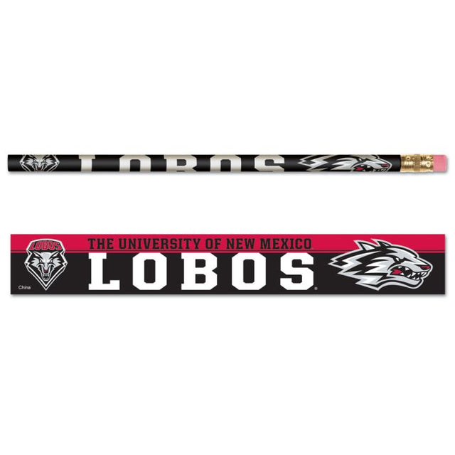 New Mexico Lobos Pencil 6-pack