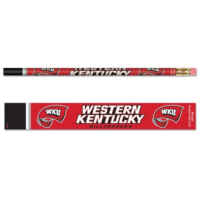 Paquete de 6 lápices Hilltoppers de Western Kentucky