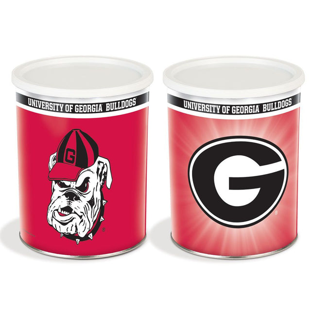 Georgia Bulldogs Gift Tin tapered 3 gallon