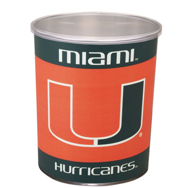 Lata de regalo de los Miami Hurricanes de 1 galón