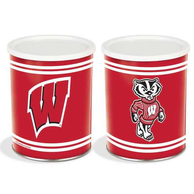 Wisconsin Badgers Gift Tin 1 Gallon