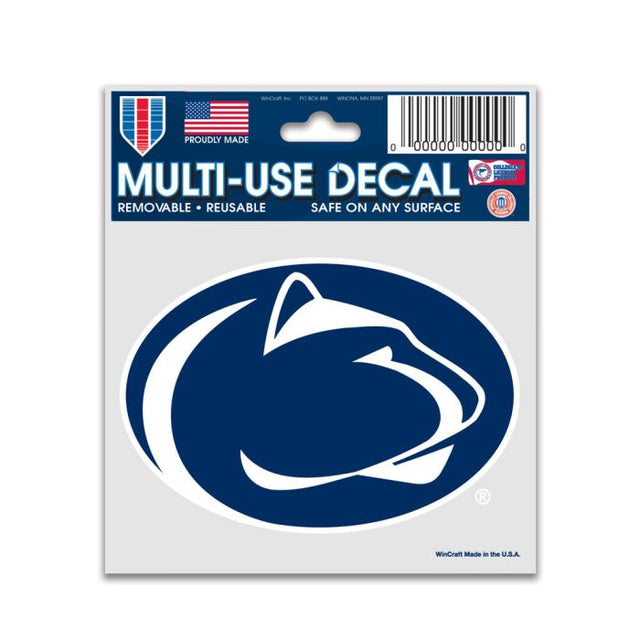 Calcomanía multiusos de Penn State Nittany Lions de 3" x 4"