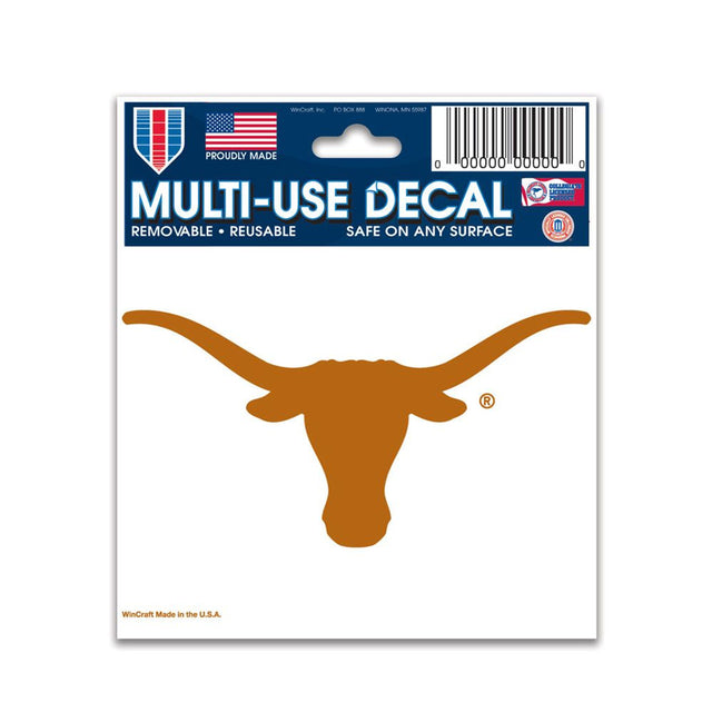 Calcomanía de Texas Longhorns 3x4 multiuso