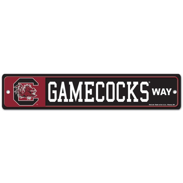 South Carolina Gamecocks Street / Zone Sign 3.75" x 19"