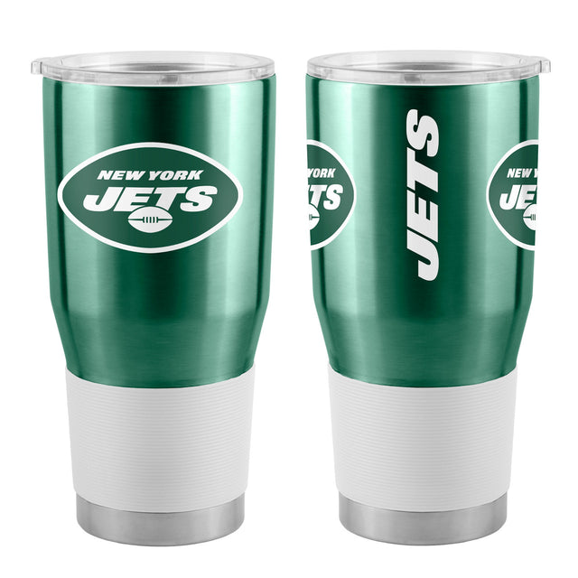 Vaso de viaje de acero inoxidable de 30 oz de los New York Jets