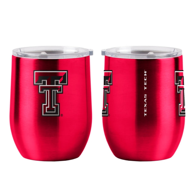 Vaso de viaje ultra curvo de 16 oz de los Texas Tech Red Raiders