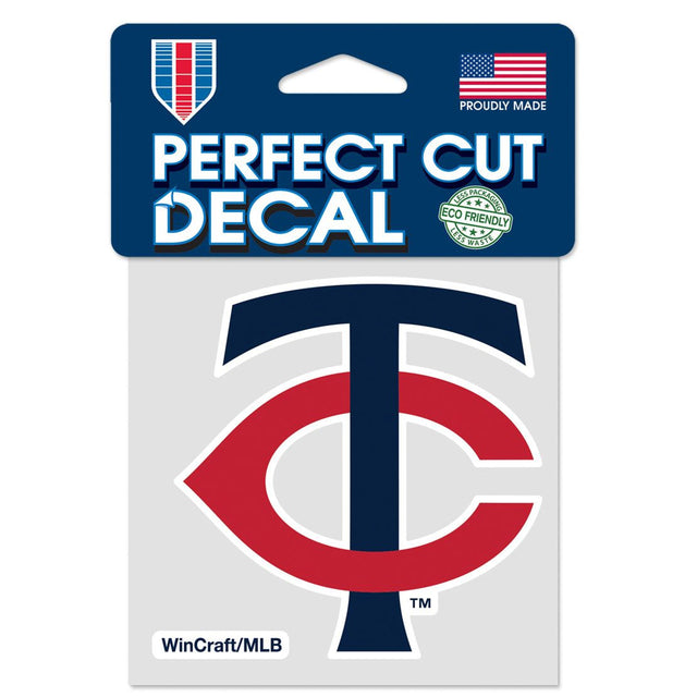 Minnesota Twins Decal 4x4 Perfect Cut Color