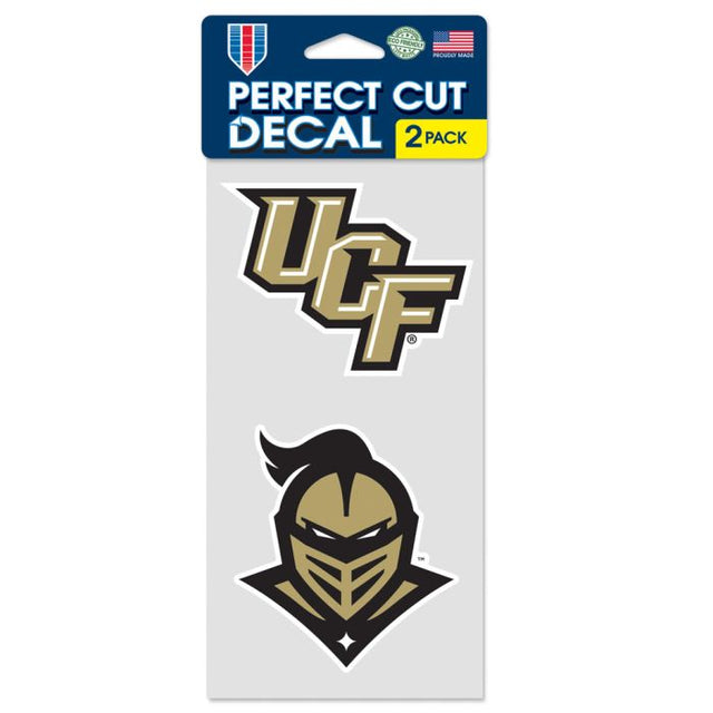 UCF Knights Perfect Cut Decal Set of two 4"x4"