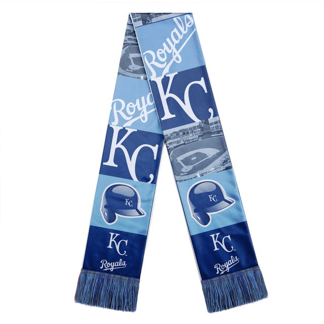 Diseño de barra con estampado de bufanda de los Kansas City Royals