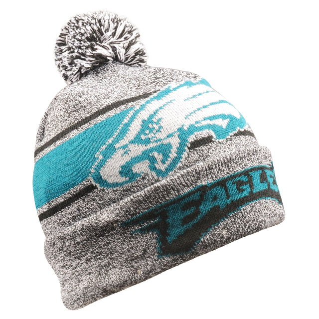 Gorro de lana con rayas grises y luz de los Philadelphia Eagles