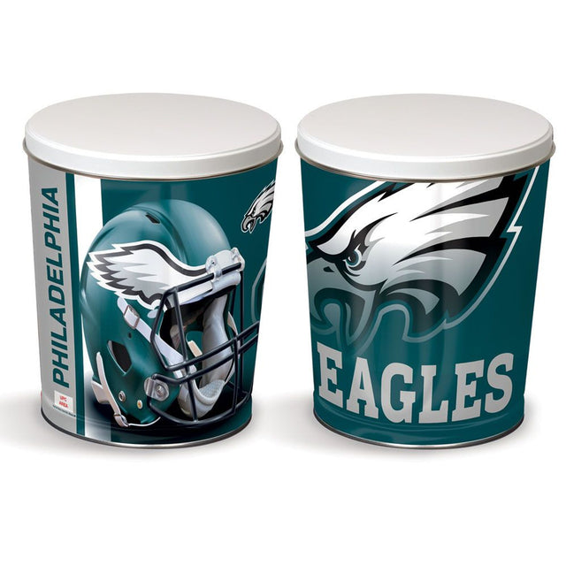 Lata de regalo de 3 galones de los Philadelphia Eagles