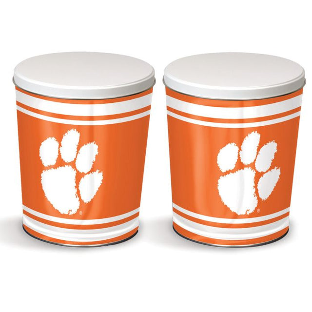 Lata de regalo cónica de 3 galones de los Clemson Tigers