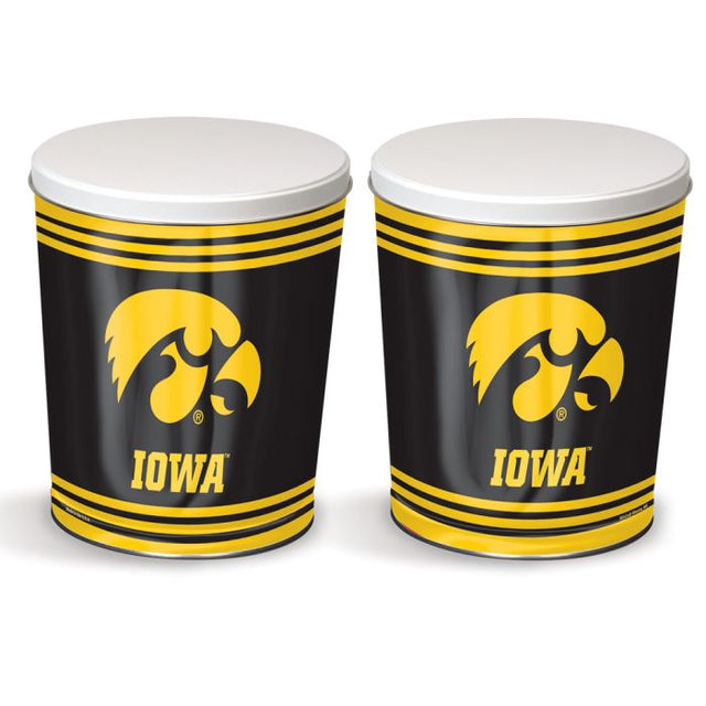 Iowa Hawkeyes Gift Tin tapered 3 gallon