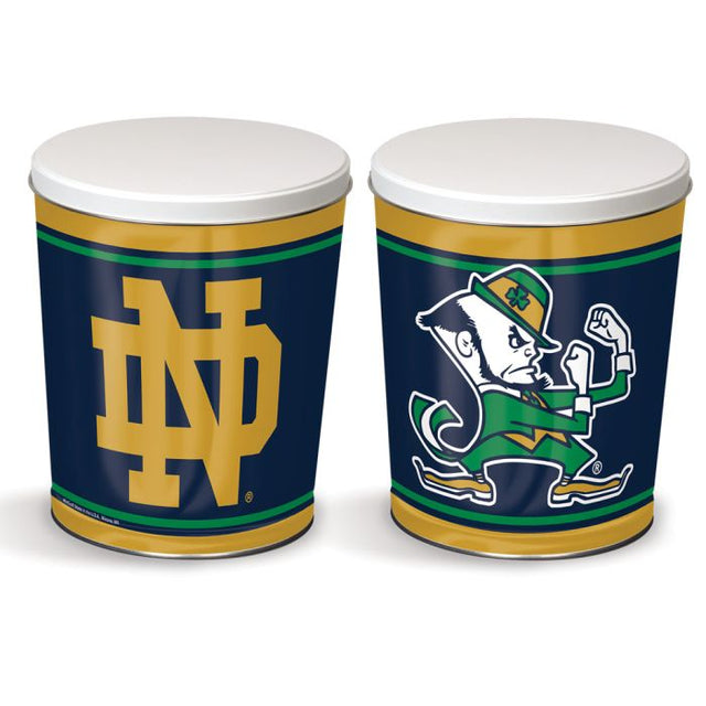 Notre Dame Fighting Irish Gift Tin tapered 3 gallon