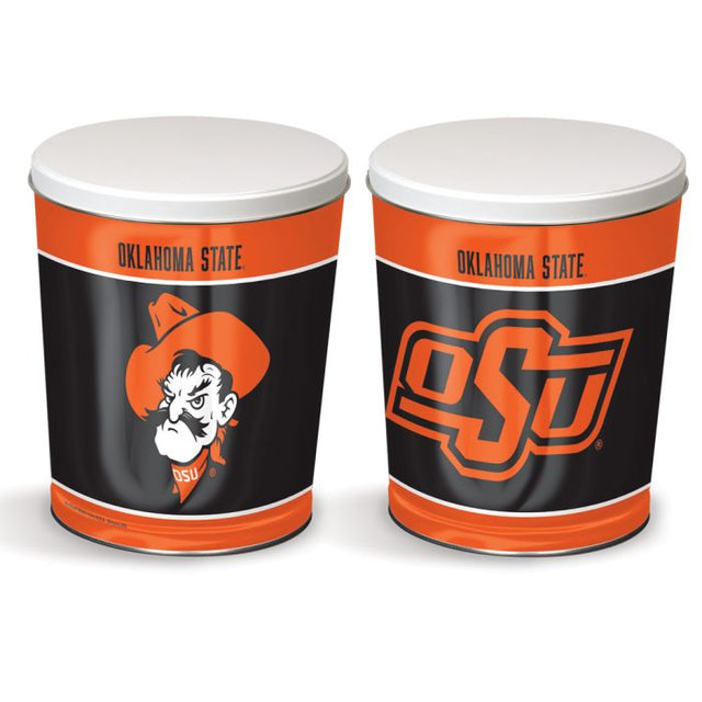 Oklahoma State Cowboys Gift Tin tapered 3 gallon