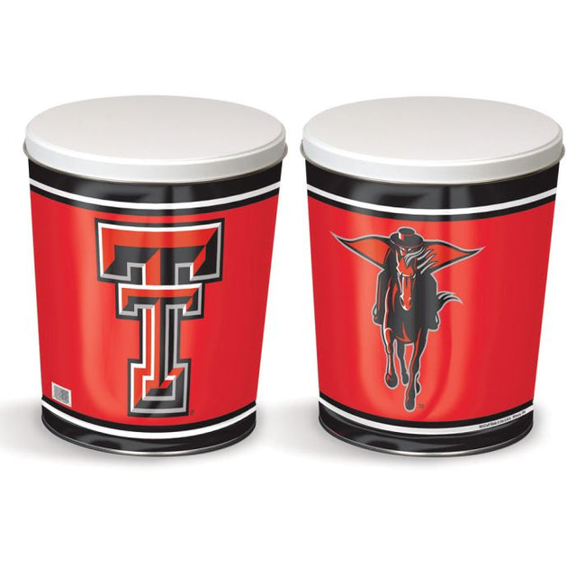 Lata de regalo cónica de 3 galones de los Texas Tech Red Raiders