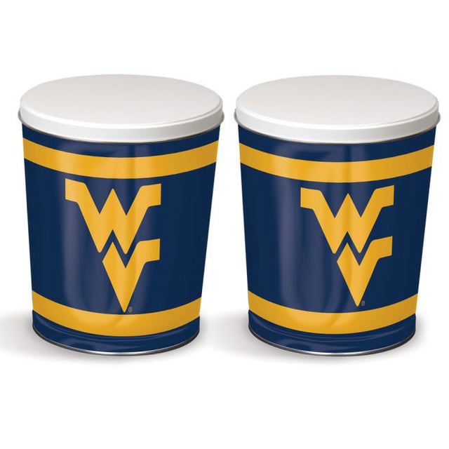 West Virginia Mountaineers Gift Tin tapered 3 gallon