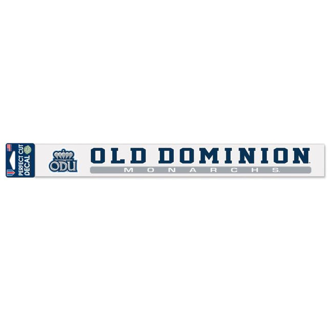 Calcomanías de corte perfecto de Old Dominion Monarchs de 2" x 17"