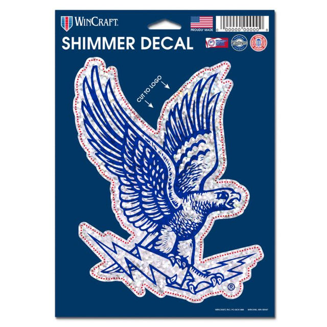 Air Force Falcons Shimmer Decals 5" x 7"