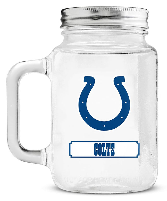 Tarro de cristal con tapa de los Indianapolis Colts