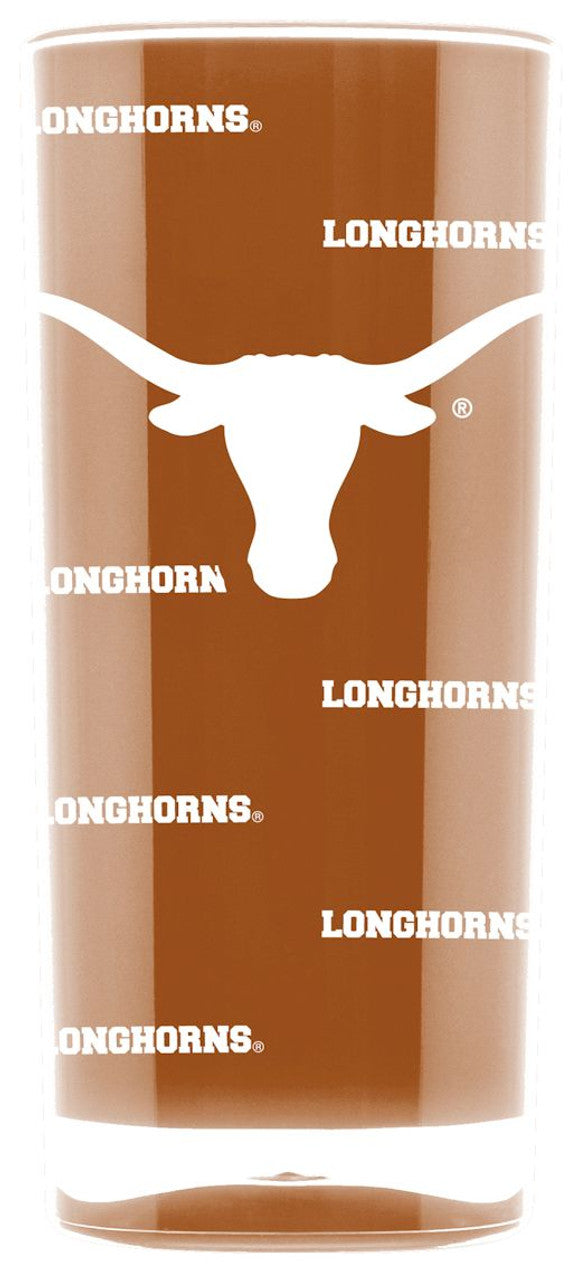 Vaso cuadrado con aislamiento de Texas Longhorns (16 oz)